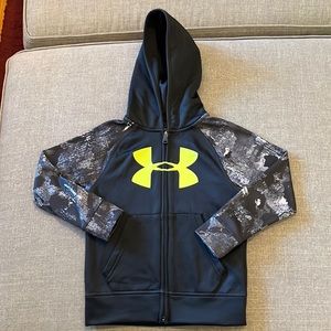 Boys Under Armour Full Zip Hoodie - Size 5
